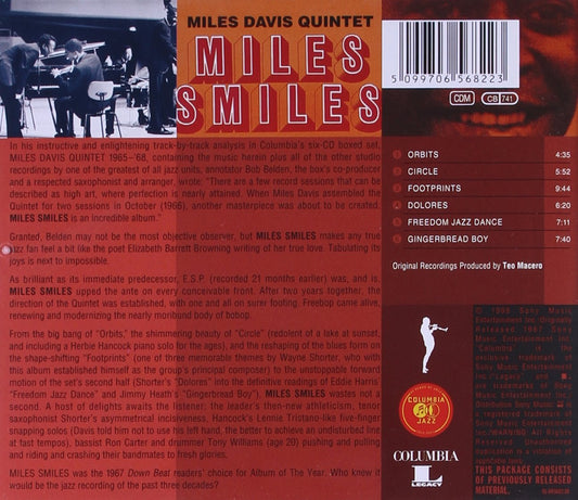 Miles Davis - Miles Smiles (CD) - Surprise Castle