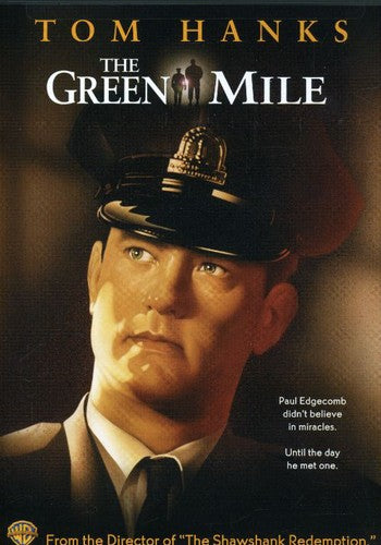 Green DVD case for The Green Mile by Alliance Entertainment, featuring dramatic artwork and title prominently displayed.