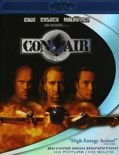Con Air Blu-ray by Alliance Entertainment featuring action/adventure film cover art