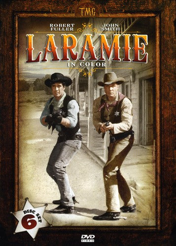 Laramie: The Third Season DVD in color by Alliance Entertainment, featuring classic Western themes.