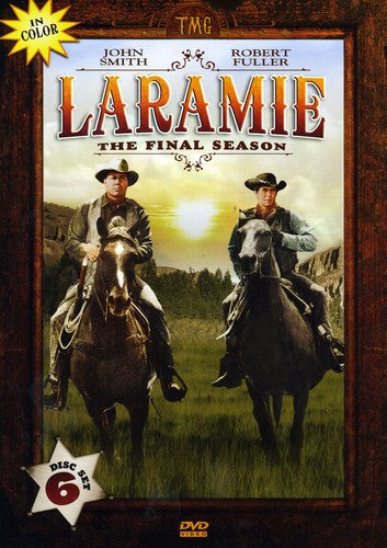 Laramie: The Fourth Season DVD by Alliance Entertainment, featuring the final season of the series.