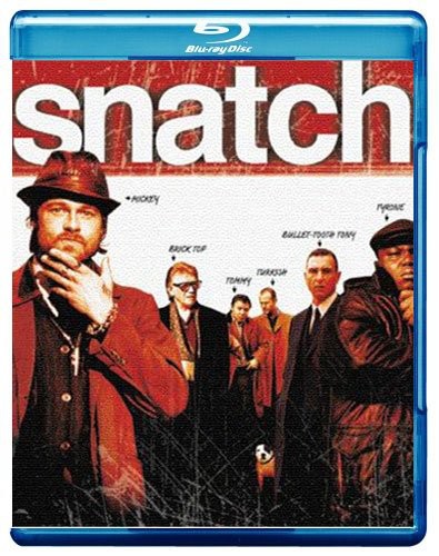 Snatch Blu-ray featuring action/adventure film with colorful artwork by Alliance Entertainment