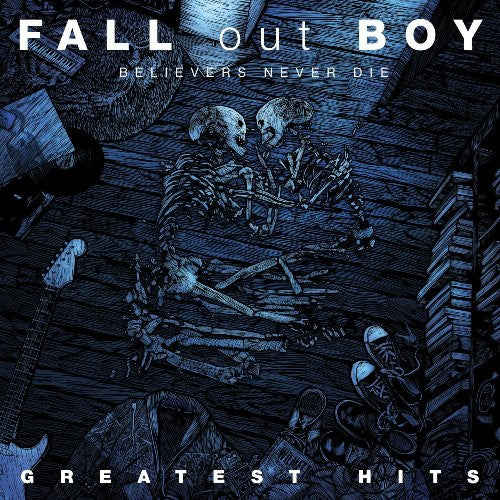 Fall Out Boy - Believers Never Die - The Greatest Hits CD by Alliance Entertainment in a standard jewel case