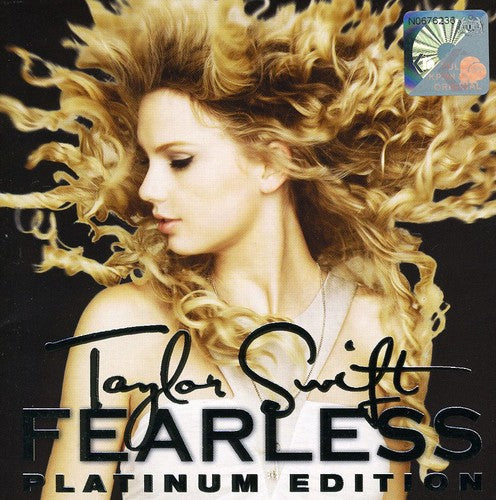 Taylor Swift - Fearless: Platinum Edition CD by Alliance Entertainment, featuring iconic album artwork and tracklist.