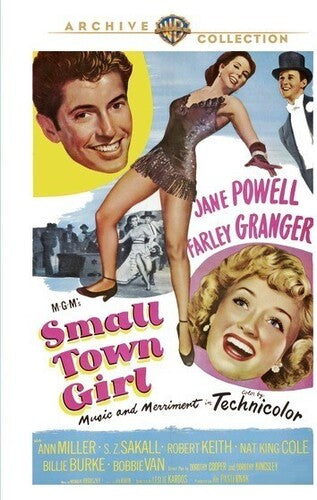 Small Town Girl DVD by Alliance Entertainment featuring classic MGM musical design