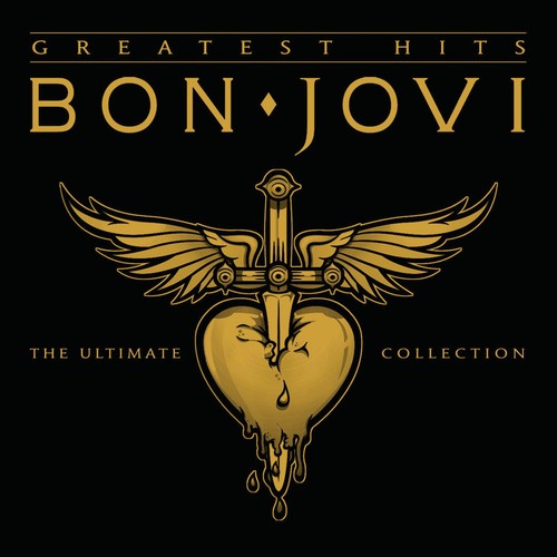 Bon Jovi Greatest Hits CD by Alliance Entertainment featuring iconic album artwork