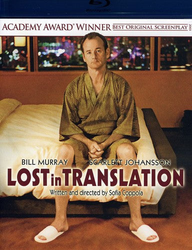 Lost in Translation Blu-ray by Alliance Entertainment with vibrant cover art, Academy Award Winner label.