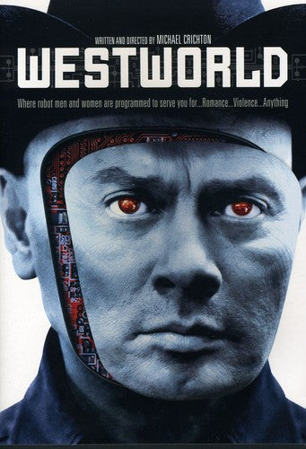 Westworld DVD by Alliance Entertainment with iconic cover art showcasing futuristic visuals