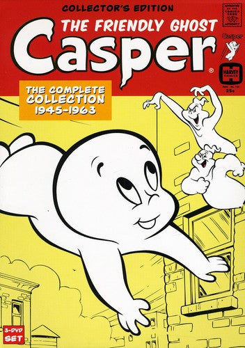 Casper the Friendly Ghost DVD collection, 1945-1963, by Alliance Entertainment, featuring animated classic films.