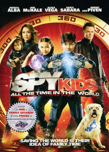 Spy Kids 4 DVD by Alliance Entertainment featuring colorful cover art and family-friendly adventure theme.