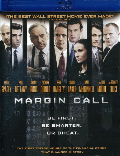 Margin Call Blu-ray by Alliance Entertainment, featuring gripping financial drama and suspenseful storytelling.