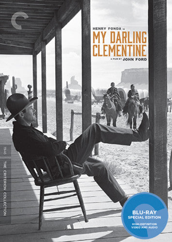 Blue Blu-ray case of My Darling Clementine (Criterion Collection) by Alliance Entertainment