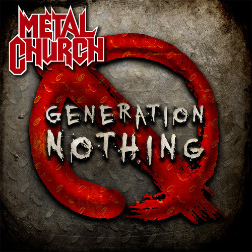 Metal Church - Generation Nothing CD by Alliance Entertainment with bold album art and tracklist on the back cover