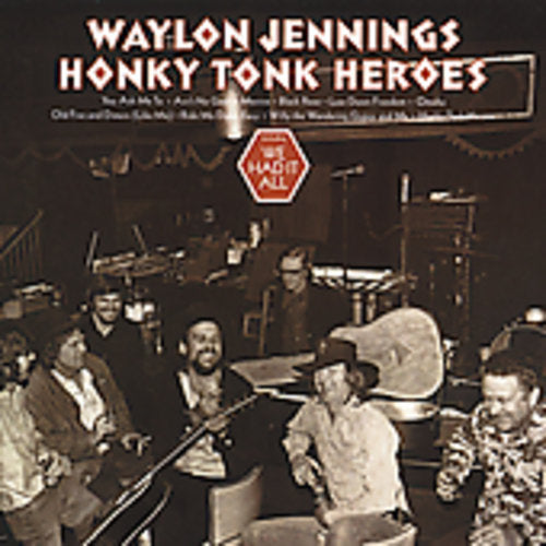 Waylon Jennings - Honky Tonk Heroes (CD) - Surprise Castle
