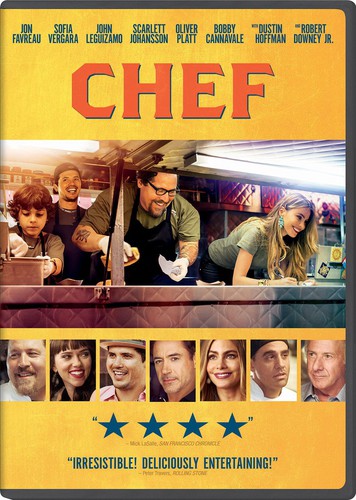 Chef DVD by Alliance Entertainment, featuring a comedy film with vibrant cover art and bold typography.