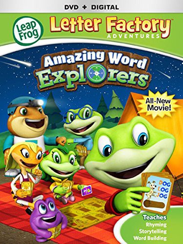 Leapfrog Amazing Word Explorers DVD for children's animation education