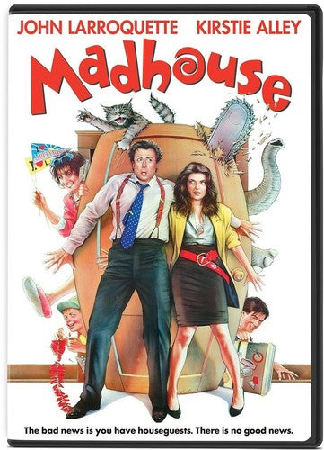 Madhouse DVD by Alliance Entertainment, featuring a colorful cover design and comedy theme.