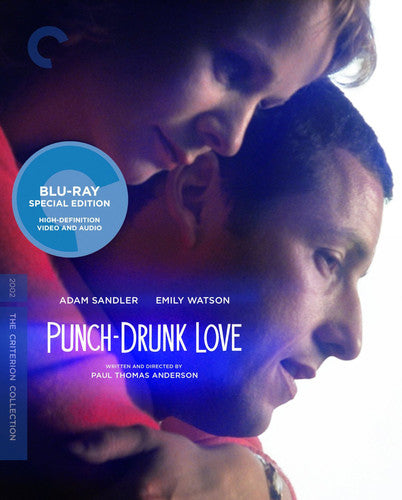 Punch-Drunk Love Blu-ray from Criterion Collection by Alliance Entertainment with vibrant cover art.