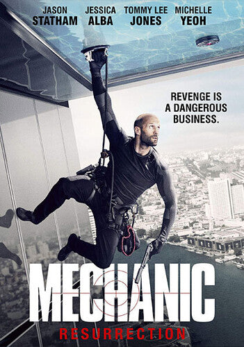 Mechanic: Resurrection DVD by Alliance Entertainment featuring action-packed adventure