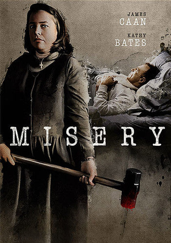Misery DVD by Alliance Entertainment, featuring Academy Award-winning film, with vibrant cover art