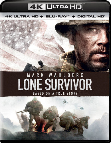 Lone Survivor 4K Ultra HD disc by Alliance Entertainment in sleek black packaging