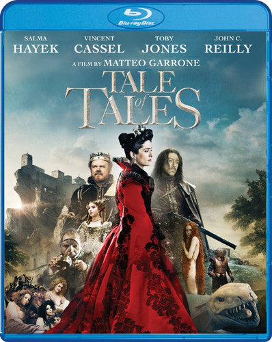 Tale of Tales Blu-ray by Alliance Entertainment featuring fantasy artwork and vibrant colors on the cover.