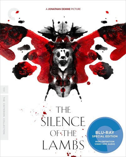 Criterion Collection Blu-ray of The Silence of the Lambs, featuring iconic artwork and Academy Award Winner notation.