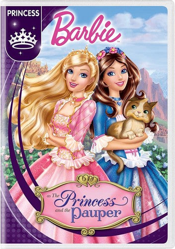Barbie as the Princess and the Pauper DVD by Alliance Entertainment, featuring colorful animation and iconic characters.