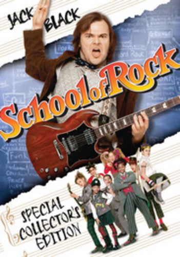 School of Rock DVD by Alliance Entertainment featuring comedy film cover art