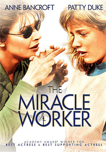 Miracle Worker DVD by Alliance Entertainment, featuring Academy Award-winning biography, standard DVD case design.