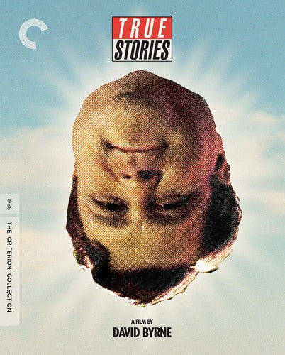 True Stories Blu-ray from Criterion Collection featuring colorful cover art by Alliance Entertainment
