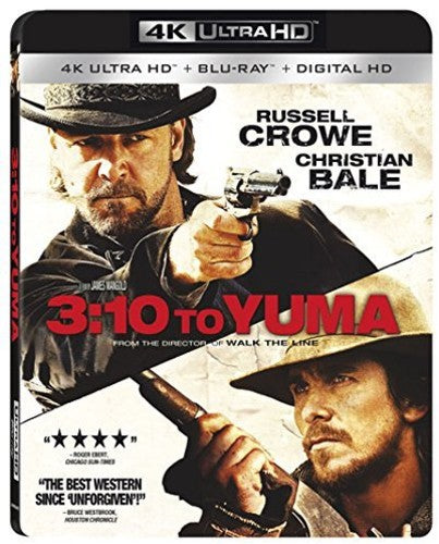3:10 to Yuma 4K Ultra HD Blu-ray from Alliance Entertainment with vibrant cover art