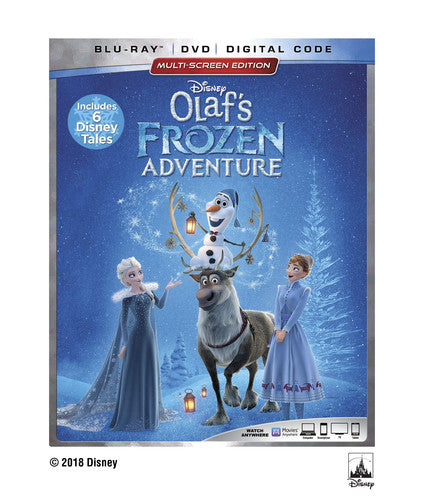 Olaf's Frozen Adventure Plus 6 Disney Tales (Blu-ray)