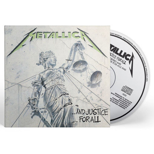 Metallica - And Justice For All CD by Alliance Entertainment with iconic album artwork
