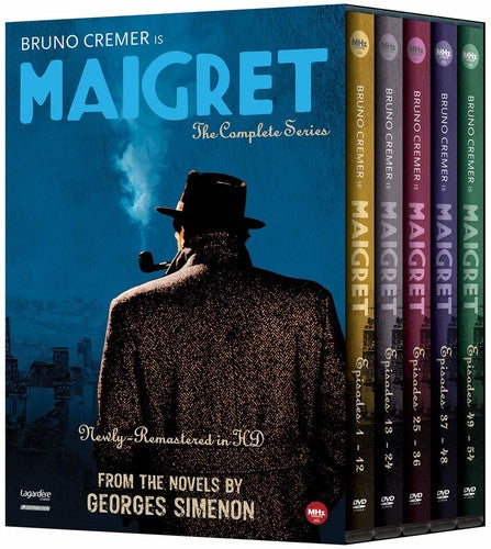 Maigret: The Complete Series DVD set by Alliance Entertainment in compact box format