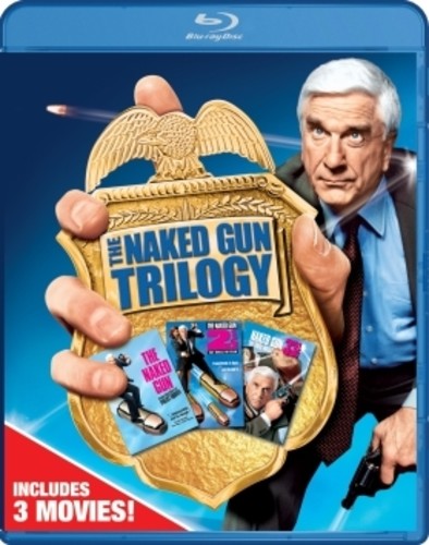 Naked Gun Trilogy Blu-ray box set by Alliance Entertainment with colorful cover art