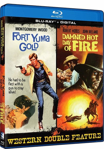 Fort Yuma Gold (aka For a Few Extra Dollars) / Damned Hot Day of Fire (aka Gatling Gun) (Blu-ray)