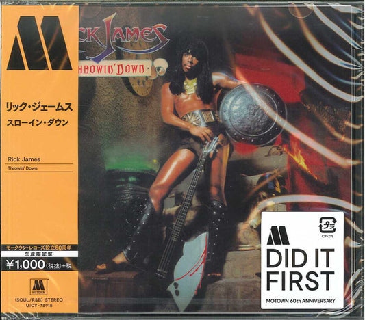 Rick James - Throwin' Down (CD) - Surprise Castle