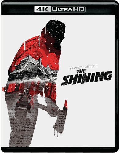 4K Ultra HD edition of The Shining with horror-themed artwork, by Alliance Entertainment.