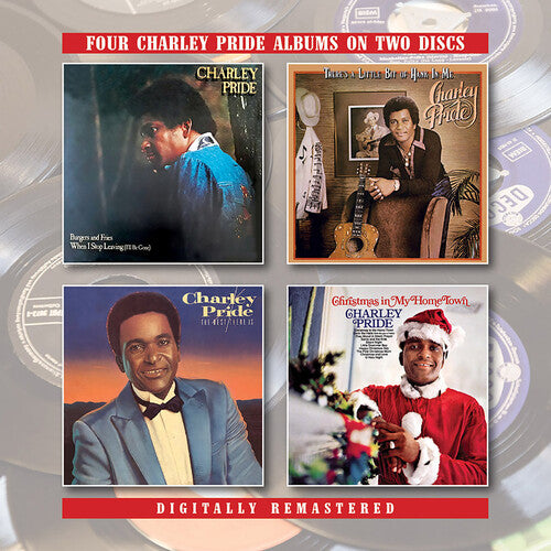 Charley Pride - Burgers & Fries / When I Stop Leaving (I'll Be Gone) / There's ALittle Bit Of Hank In Me / The Best There Is / Christmas In My HomeTown + Bonus Tracks (CD) - Surprise Castle