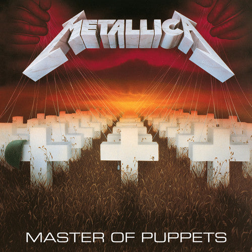 Metallica - Master of Puppets remastered CD in sleek black case with expanded edition details
