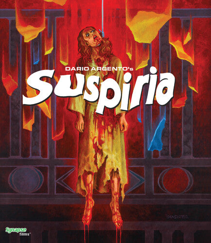 Suspiria 4K Ultra HD Blu-ray case featuring horror-themed artwork by Alliance Entertainment