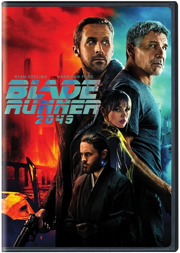 Blade Runner 2049 DVD by Alliance Entertainment featuring Academy Award-winning film cover art