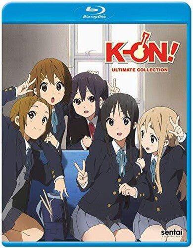 K-on: Ultimate Collection Blu-ray box set by Alliance Entertainment with colorful anime artwork