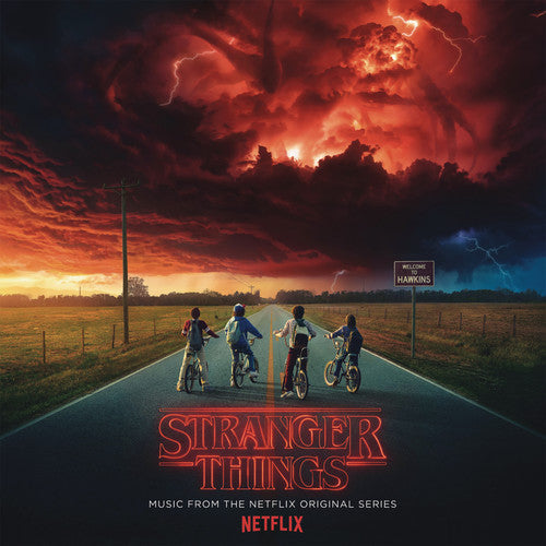 CD album 'Stranger Things: Music From The Netflix Original Series' by Various Artists, featuring iconic soundtrack tracks.