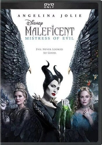 Maleficent: Mistress of Evil DVD by Alliance Entertainment, featuring vivid artwork and classic Disney characters.