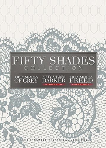 Fifty Shades 3-Movie Collection DVD by Alliance Entertainment in a sleek, colorful case