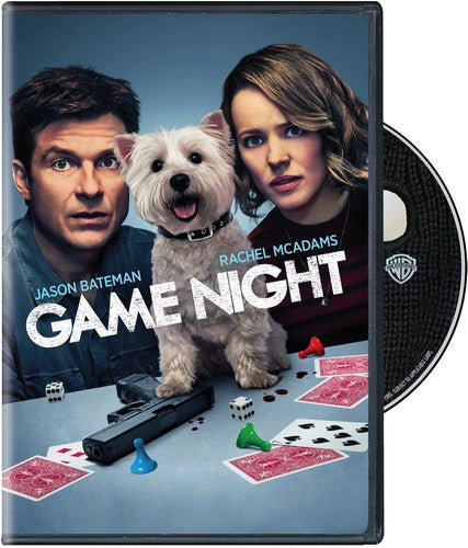 Game Night DVD by Alliance Entertainment featuring a colorful comedy cover design