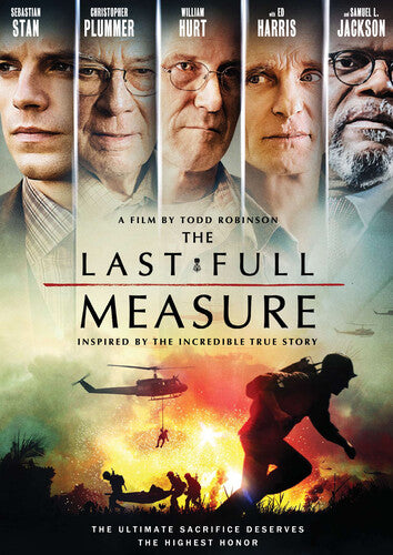 The Last Full Measure DVD by Alliance Entertainment, featuring a gripping biography and drama theme.
