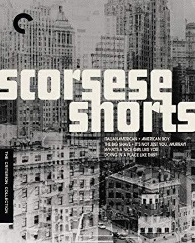 Scorsese Shorts Blu-ray from Criterion Collection by Alliance Entertainment, featuring iconic film scenes on the cover.